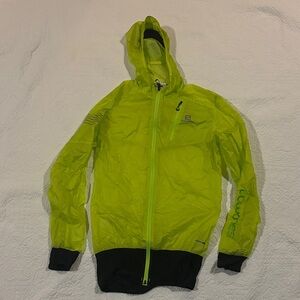 Salomon Yellow Windbreaker
